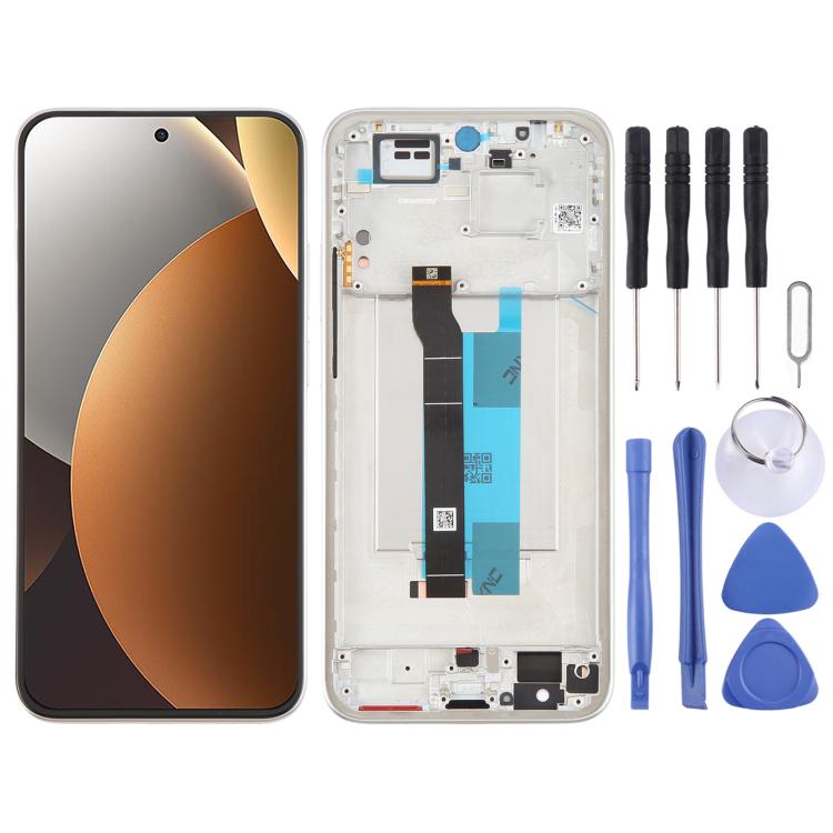 Écran LCD d'origine avec cadre pour Xiaomi Redmi Note 15 Pro 5G, For Xiaomi Redmi Note 15 Pro 5G(Original)