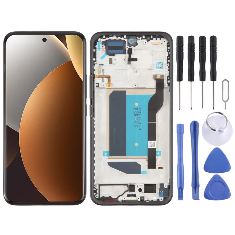 Écran LCD d'origine avec cadre pour Xiaomi Redmi Note 15 Pro+, For Xiaomi Redmi Note 15 Pro+(Original)