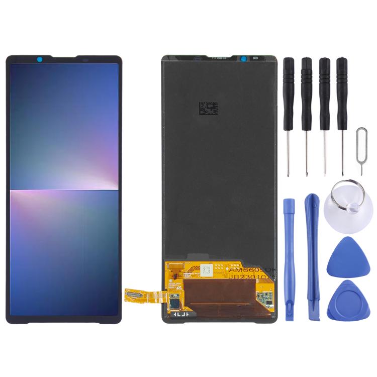Écran LCD d'origine avec numériseur et ensemble complet pour Sony Xperia 5 V, For Sony Xperia 5 V
