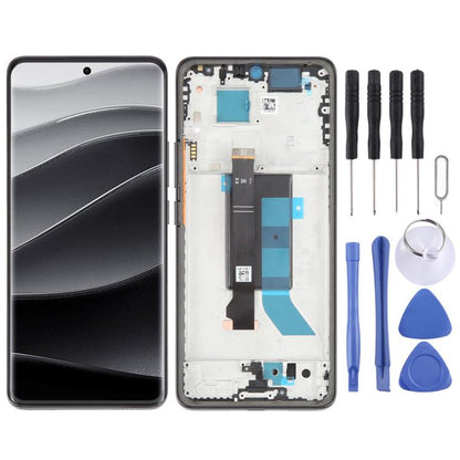 Écran LCD d'origine Xiaomi Redmi Note 14 Pro 5G (Inde) avec cadre, For Xiaomi Redmi Note 14 Pro 5G India(Original)