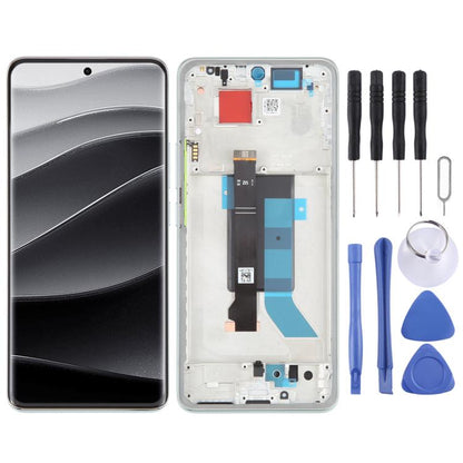 Écran LCD d'origine Xiaomi Redmi Note 14 Pro 5G (Inde) avec cadre, For Xiaomi Redmi Note 14 Pro 5G India(Original)