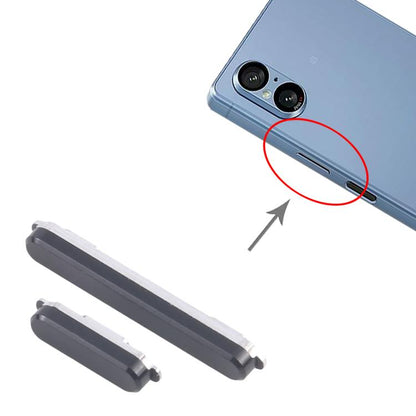 Bouton d'alimentation et bouton de contrôle du volume pour Sony Xperia 5 V, For Sony Xperia 5 V
