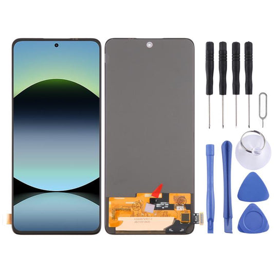 Écran OLED LCD COF avec numériseur (assemblage complet) pour Xiaomi Redmi Note 14 4G, For Xiaomi Redmi Note 14 4G(COF OLED)
