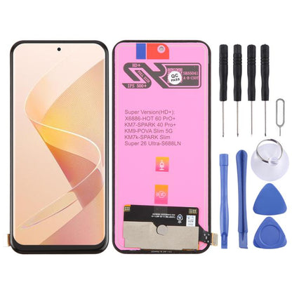 Écran LCD TFT avec numériseur (ensemble complet) pour Itel Super 26 Ultra S688LN, For Itel Super 26 Ultra(TFT)
