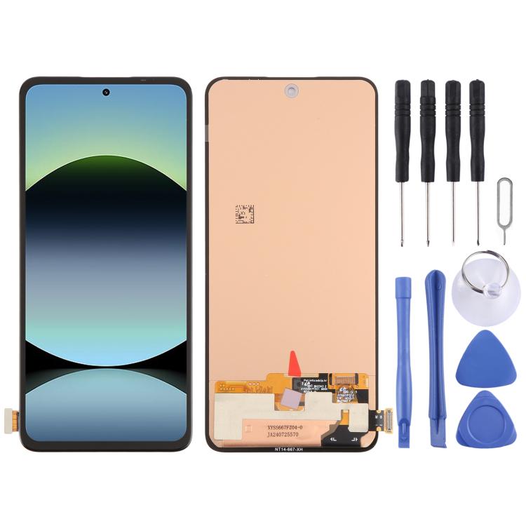 Écran OLED LCD avec numériseur (assemblage complet) pour Xiaomi Redmi Note 14 4G version UE, For Xiaomi Redmi Note 14 4G EU Version(OLED)