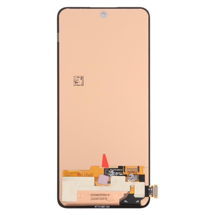 Écran OLED LCD avec numériseur (assemblage complet) pour Xiaomi Redmi Note 14 4G version UE, For Xiaomi Redmi Note 14 4G EU Version(OLED)