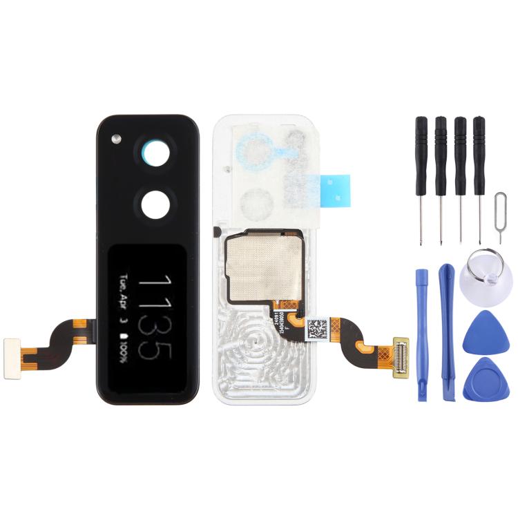 Écran secondaire LCD d'origine avec numériseur et ensemble complet pour Motorola Razr 40 / Razr Gen 3, For Motorola Razr 40 / Razr Gen 3(Original,Secondary LCD)