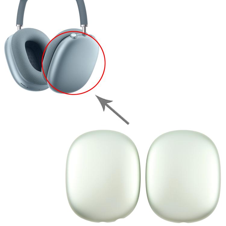 Embouts d'oreille gauche/droite en alliage d'aluminium pour Apple AirPods Max (1 paire)