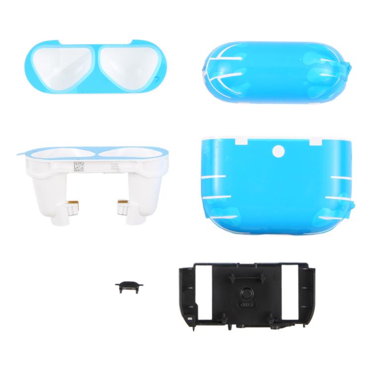 Boîtier de batterie complet pour Apple AirPods 4 (version à réduction de bruit active), For Apple AirPods 4(with ANC)