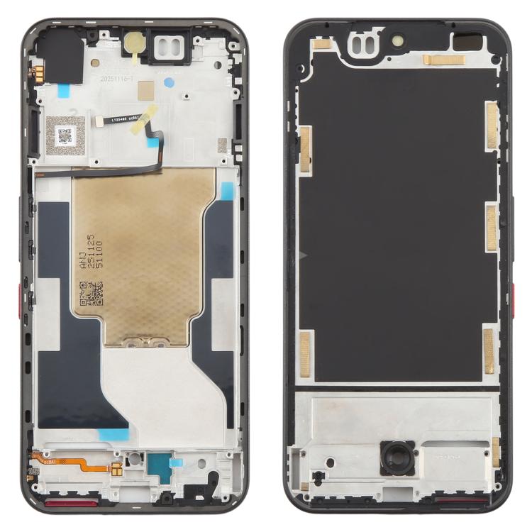 Cadre central avec bouton d'alimentation et de volume pour ZTE nubia Neo 5 GT Z2570N, For ZTE nubia Neo 5 GT