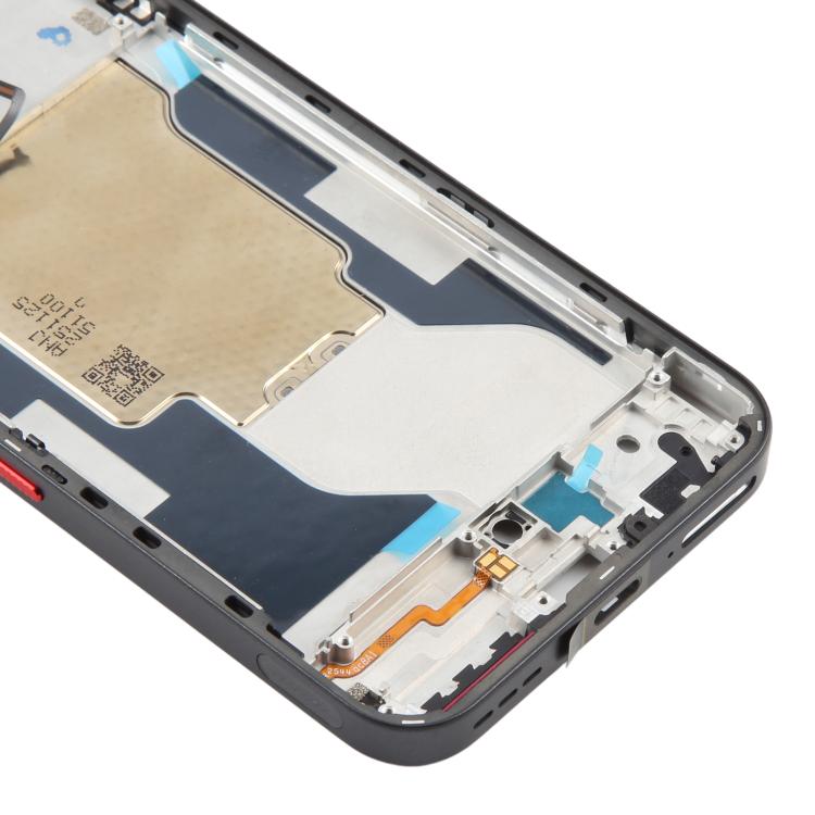 Cadre central avec bouton d'alimentation et de volume pour ZTE nubia Neo 5 GT Z2570N, For ZTE nubia Neo 5 GT