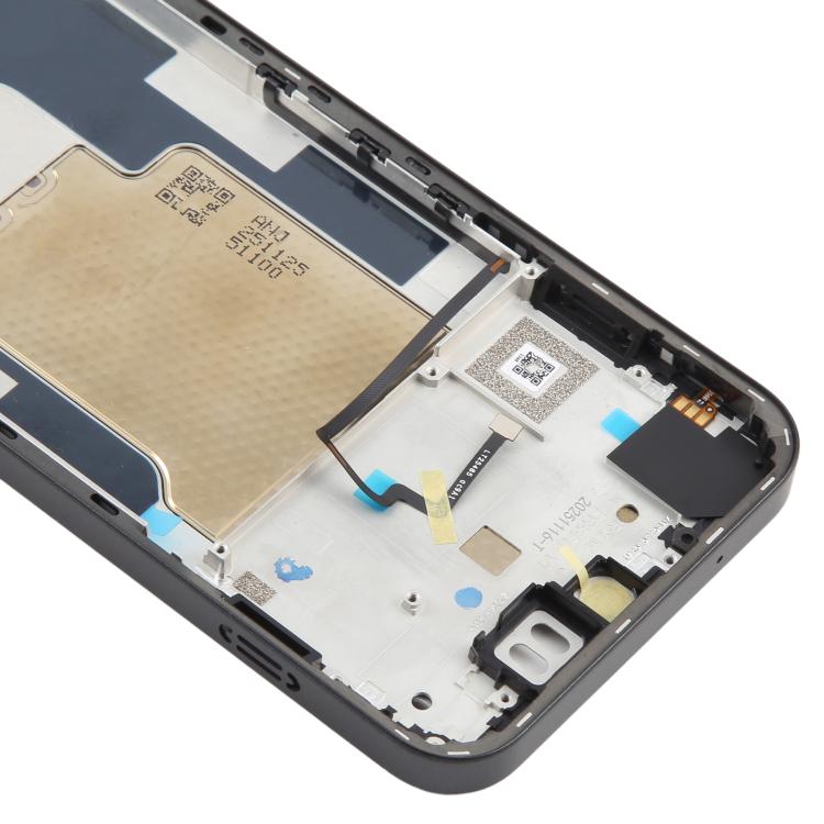 Cadre central avec bouton d'alimentation et de volume pour ZTE nubia Neo 5 GT Z2570N, For ZTE nubia Neo 5 GT