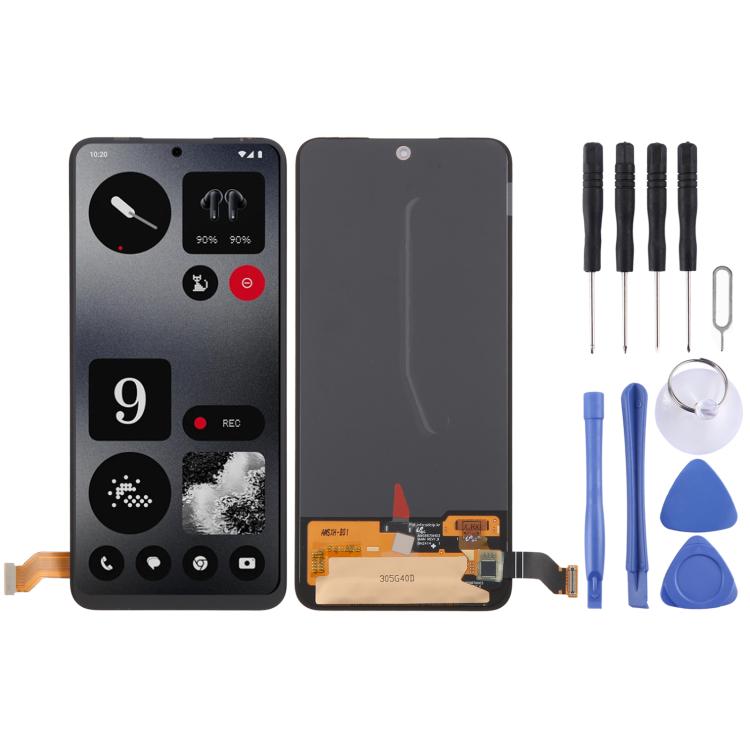 Écran OLED LCD avec numériseur et ensemble complet pour téléphone CMF 1 A015 (gratuit), For Nothing CMF Phone 1 A015(OLED)