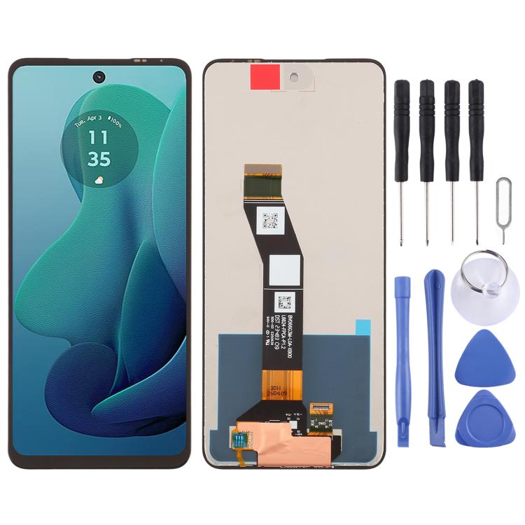 Écran LCD OEM avec numériseur et ensemble complet pour Motorola Moto G 5G 2024, For Motorola Moto G 5G 2024