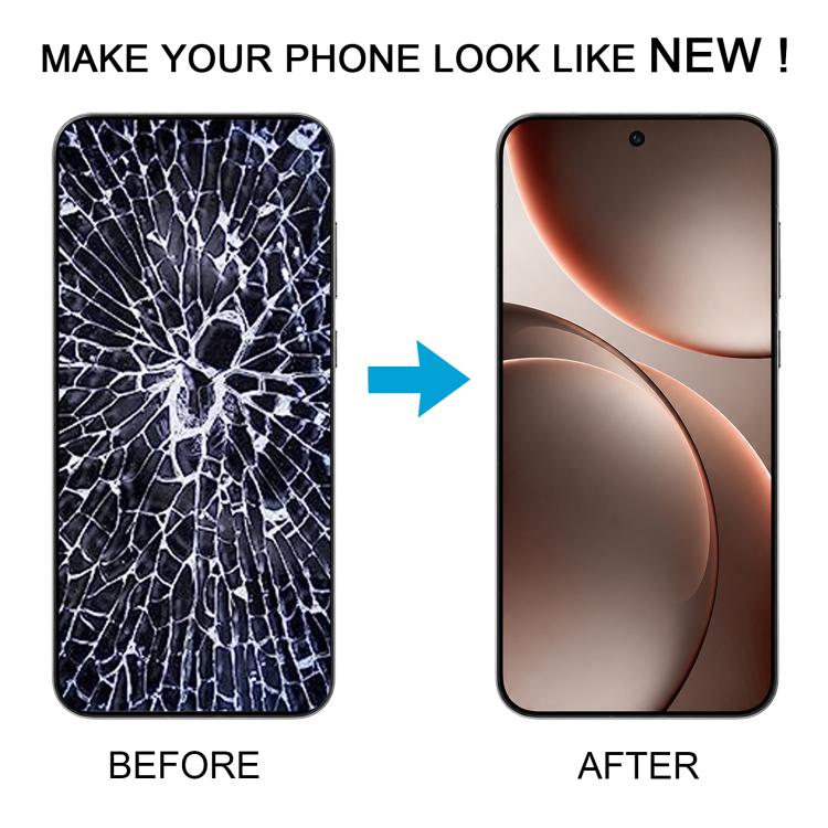Écran LCD d'origine avec numériseur et nappe de capteur d'empreintes digitales pour OPPO Find X9 CPH2797 PLJ110 (assemblage complet).