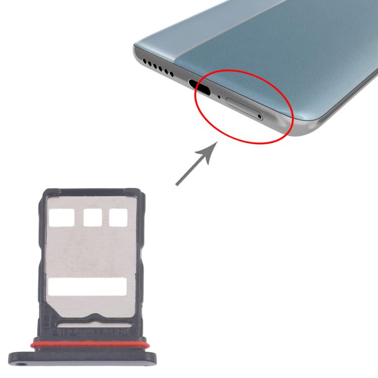 Tiroir de carte SIM d'origine pour For Honor X70 + Tiroir de carte SIM, For Honor 100 Pro(10pcs Original)