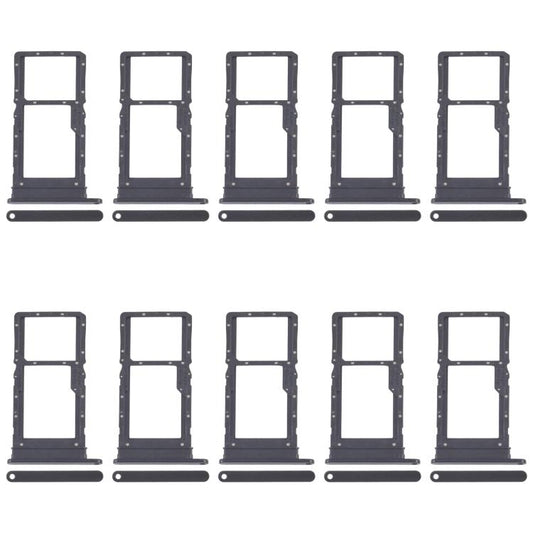 For Honor Play6T - Lot de 10 plateaux pour carte SIM d'origine + plateau pour carte SIM / carte microSD, For Honor Play6T(10pcs Original)
