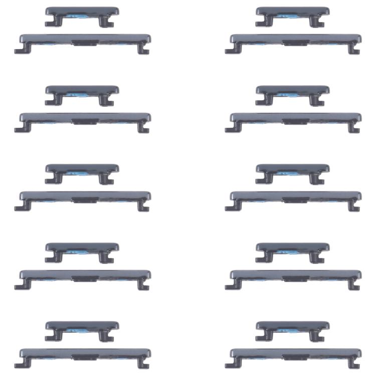 Boutons d'alimentation et de contrôle du volume d'origine pour Honor 80 Pro (10 paires), For Honor 80 Pro(Original)