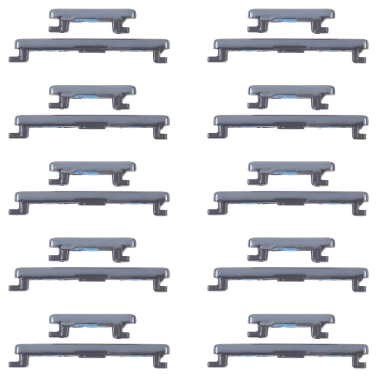 Boutons d'alimentation et de contrôle du volume d'origine pour For Honor 80 (10 paires), For Honor 80(Original)