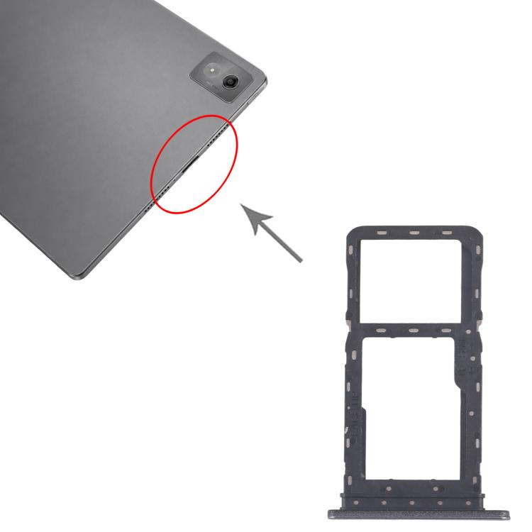 Tiroir pour carte SIM + tiroir pour carte microSD pour tablette Lenovo XiaoXin Pad 11 pouces 2024 TB331FU (version 4G)