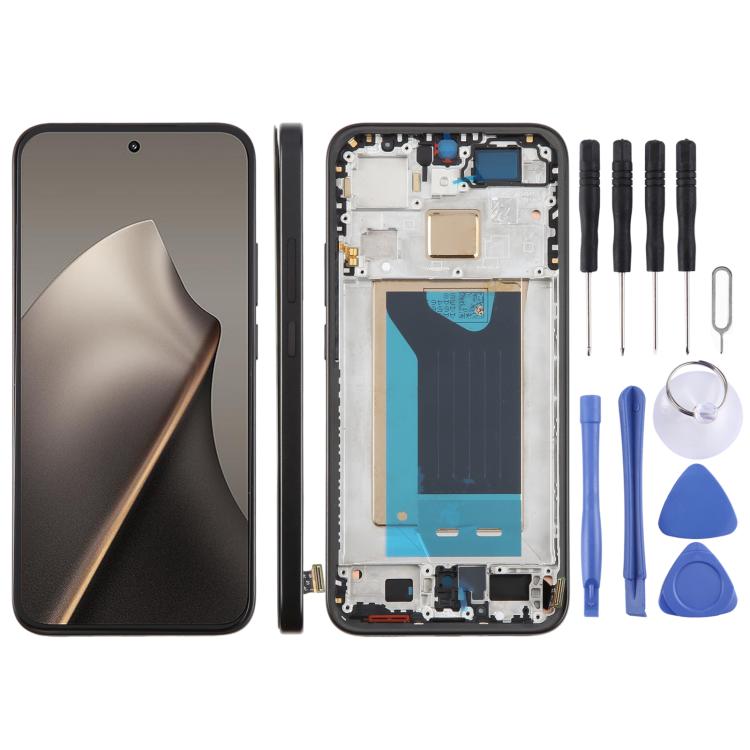 Écran LCD d'origine Xiaomi 15T avec numériseur et cadre inclus, For Xiaomi 15T(Original)