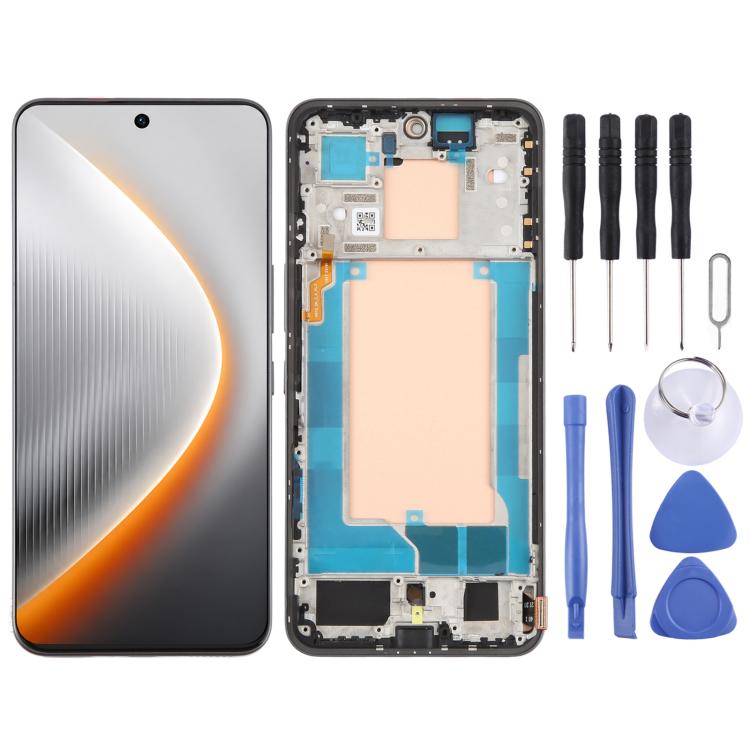 Écran LCD d'origine avec cadre pour Tecno Pova 7 Ultra LJ9, For Tecno Pova 7 Ultra(Original)