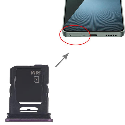 Tiroir pour carte SIM d'origine Sony Xperia 1 VII + tiroir pour carte microSD, For Sony Xperia 1 VII(Original)