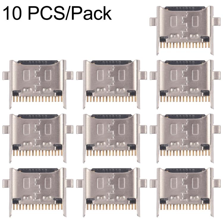 Connecteurs de port de charge d'origine (10 pièces) pour Galaxy Tab A11 SM-X130/X133/X135, For Galaxy Tab A11(Original)