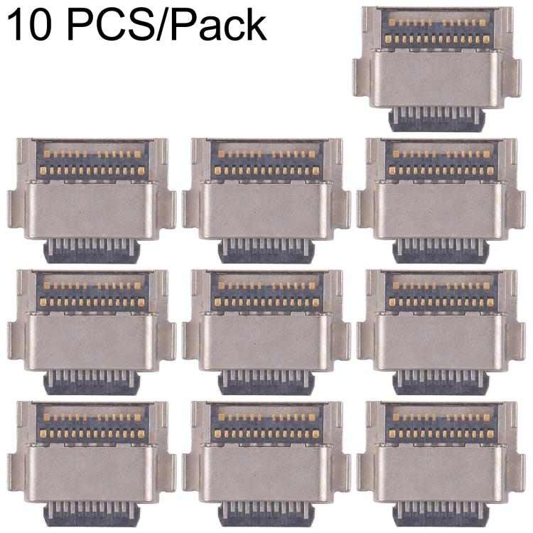 Connecteurs de port de charge d'origine (10 pièces) pour Galaxy Tab S7 SM-T870/T875/T876, For Galaxy Tab S7(Original)
