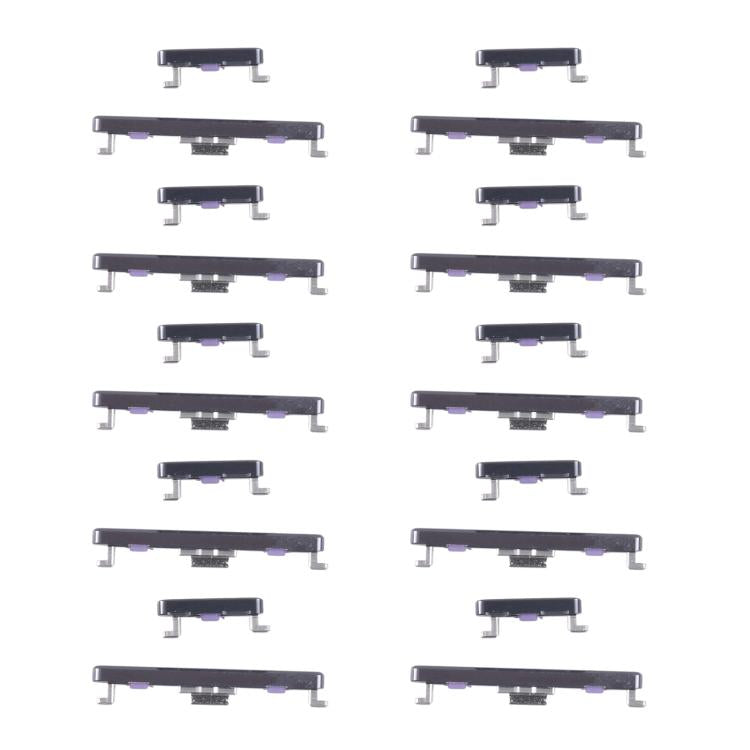 Pour Huawei nova 11 Pro : 10 paires de boutons d'alimentation et de contrôle du volume, For Huawei nova 11 Pro(Original)