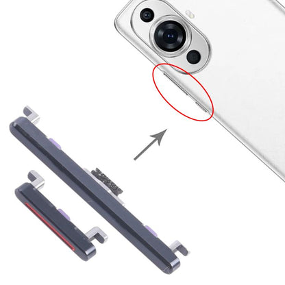 Pour Huawei nova 11 Pro : 10 paires de boutons d'alimentation et de contrôle du volume, For Huawei nova 11 Pro(Original)
