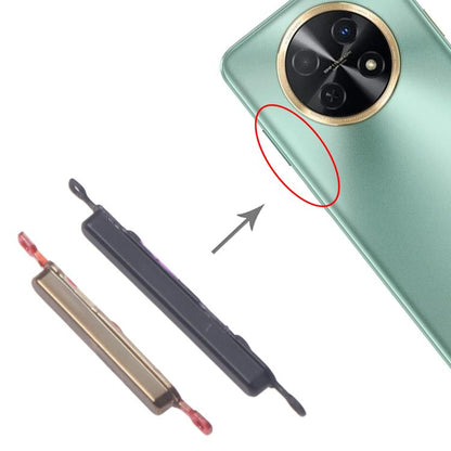 Boutons d'alimentation et de contrôle du volume pour Huawei nova Y91 (10 paires), For Huawei nova Y91(Original)