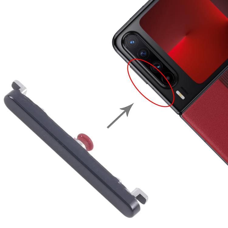Boutons de contrôle du volume d'origine pour Huawei Pura X (10 pièces), For Huawei Pura X(Original)