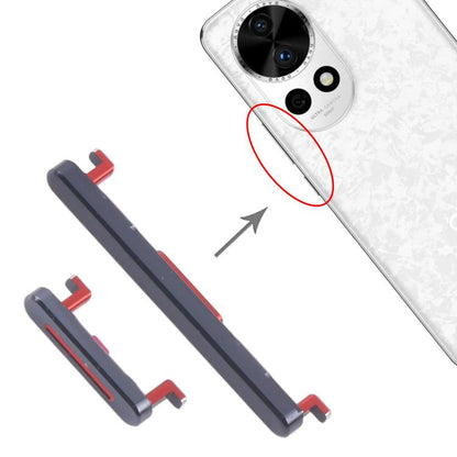 Boutons d'alimentation et de contrôle du volume d'origine pour Huawei nova 12 Pro (10 paires), For Huawei nova 12 Pro(Original)