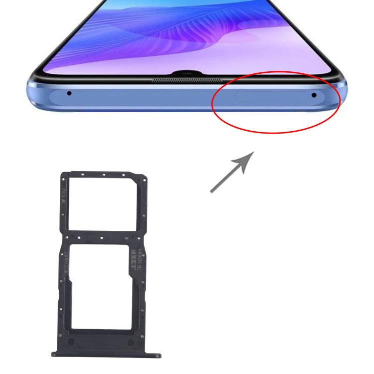 Pour Huawei Enjoy 20 : 10 plateaux de carte SIM d'origine + plateau de carte SIM, For Huawei Enjoy 20(Original)