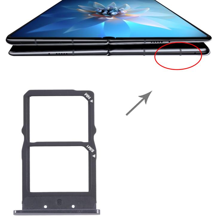 Pour Huawei Mate X2 : 10 plateaux pour carte SIM d'origine + plateau pour carte NM, For Huawei Mate X2(Original)