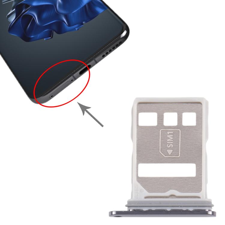 Pour Huawei P60 Pro : 10 plateaux pour cartes SIM d'origine + plateau pour cartes NM, For Huawei P60 Pro(Original)