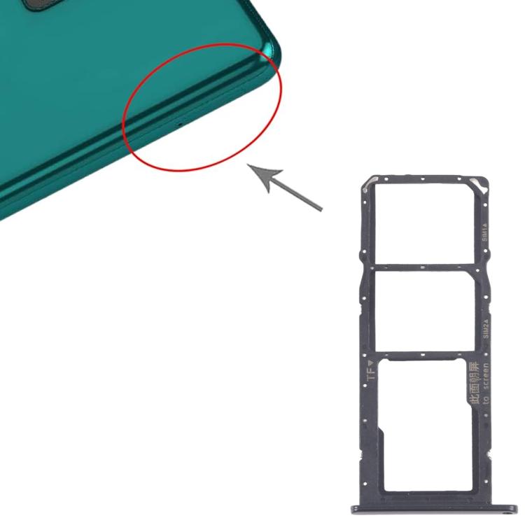 Pour Huawei Y7a : 10 plateaux pour carte SIM d'origine + plateau pour carte SIM + plateau pour carte microSD, For Huawei Y7a(Original)