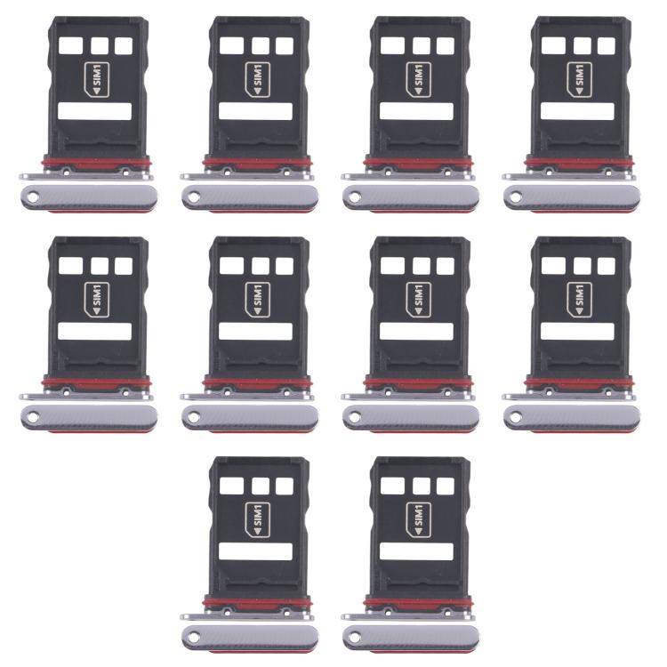 Pour Huawei P50 Pro : 10 plateaux pour cartes SIM d'origine + plateau pour cartes NM, For Huawei P50 Pro(Original)
