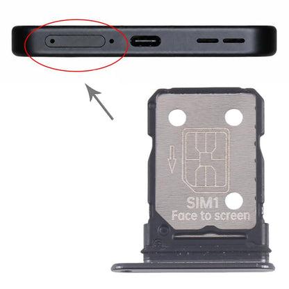 Tiroir pour carte SIM + tiroir pour carte SIM pour OnePlus Ace 5 Pro, For OnePlus Ace 5 Pro