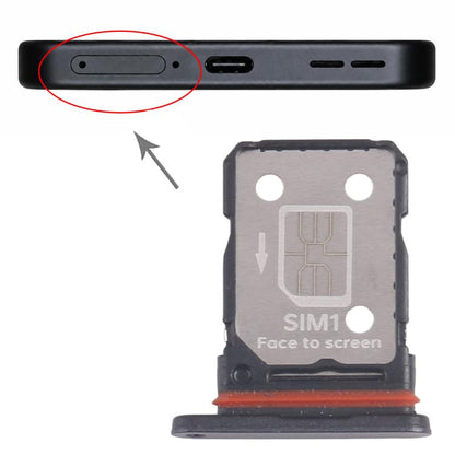 Tiroir pour carte SIM + tiroir pour carte SIM pour OnePlus Ace 5 Ultra, For OnePlus Ace 5 Ultra