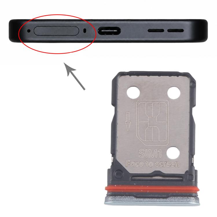 Tiroir pour carte SIM OnePlus Turbo 6 + Tiroir pour carte SIM, For OnePlus Turbo 6