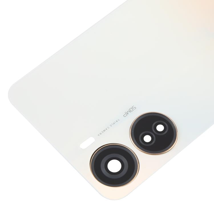 For ZTE Axon 40 Lite Plastic Battery Back Cover with Camera Lens Cover