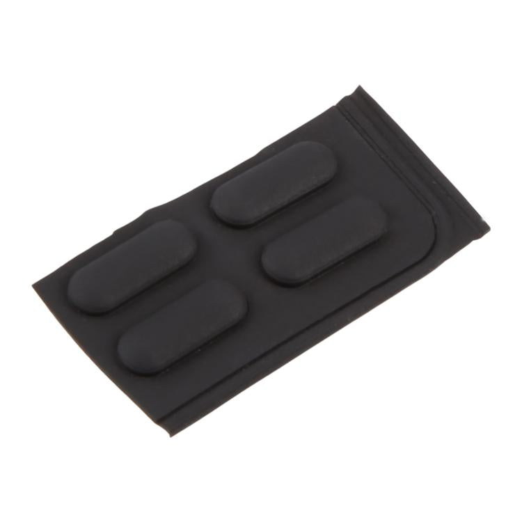 Jeu de tapis en caoutchouc adhésifs pour boîtier inférieur Dell Latitude 5400 E5400 5480 5490 5580 5590 5595 5591 5495, For Dell Latitdue 5400 E5400 5480 5490 5580 5590 5595 5591 5495(Black)