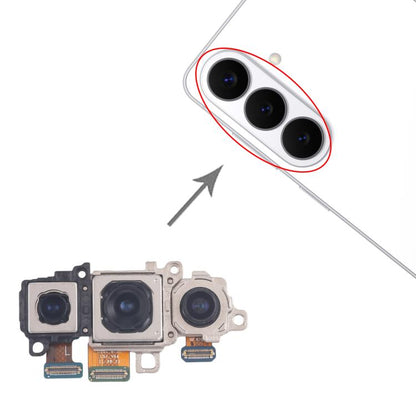 Ensemble de caméras d'origine pour Galaxy S26 SM-S942B (téléobjectif + grand angle + caméra principale), For Samsung Galaxy S26(Original)