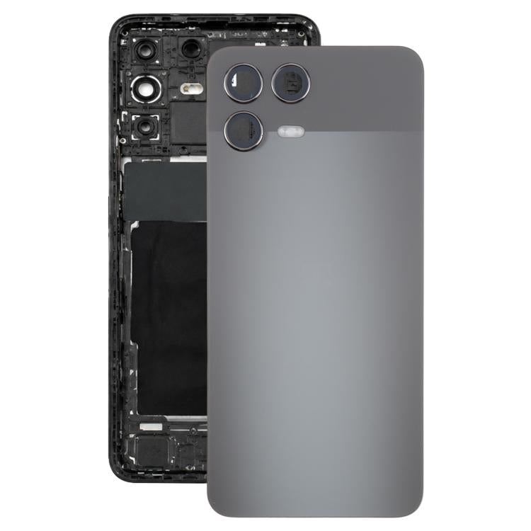 Coque arrière en plastique avec cadre pour appareil photo pour T-Mobile Revvl 8 Pro, For T-Mobile Revvl 8 Pro