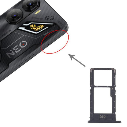Tiroir pour carte SIM + tiroir pour carte microSD pour ZTE nubia Neo 3 5G Z2464N, For ZTE nubia Neo 3 5G