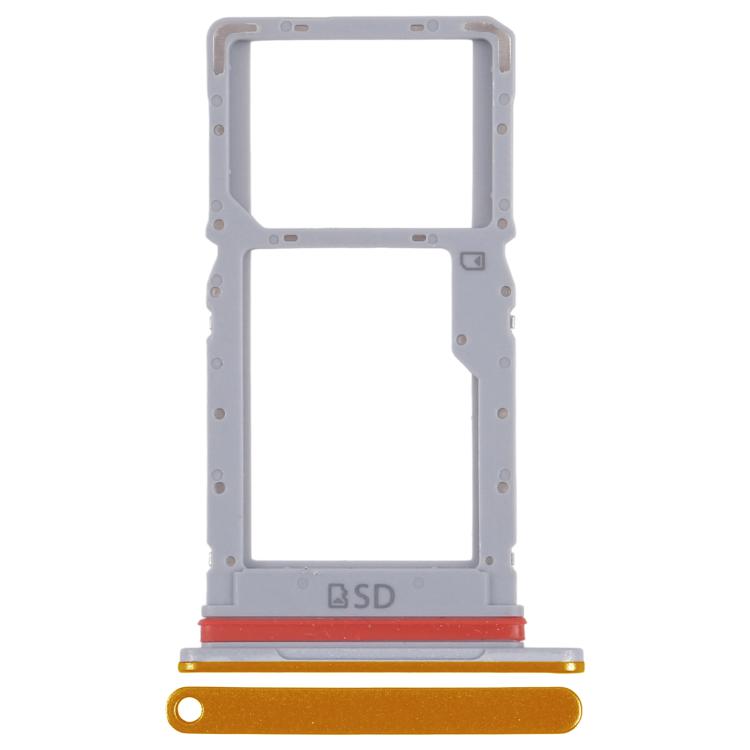 Tiroir pour carte SIM + tiroir pour carte microSD pour ZTE nubia Neo 3 5G Z2464N, For ZTE nubia Neo 3 5G