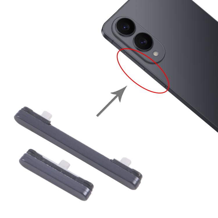 Pour Samsung Galaxy S25 Edge SM-S937B : 10 boutons d'alimentation et de contrôle du volume, For Samsung Galaxy S25 Edge