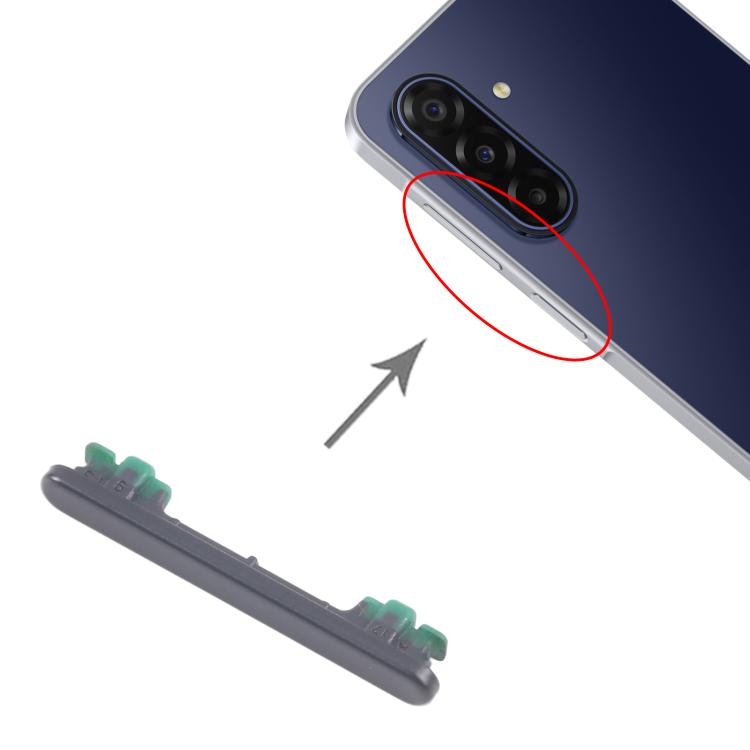 Boutons de contrôle du volume (10 pièces) pour Samsung Galaxy M17 SM-M176B, For Samsung Galaxy M17